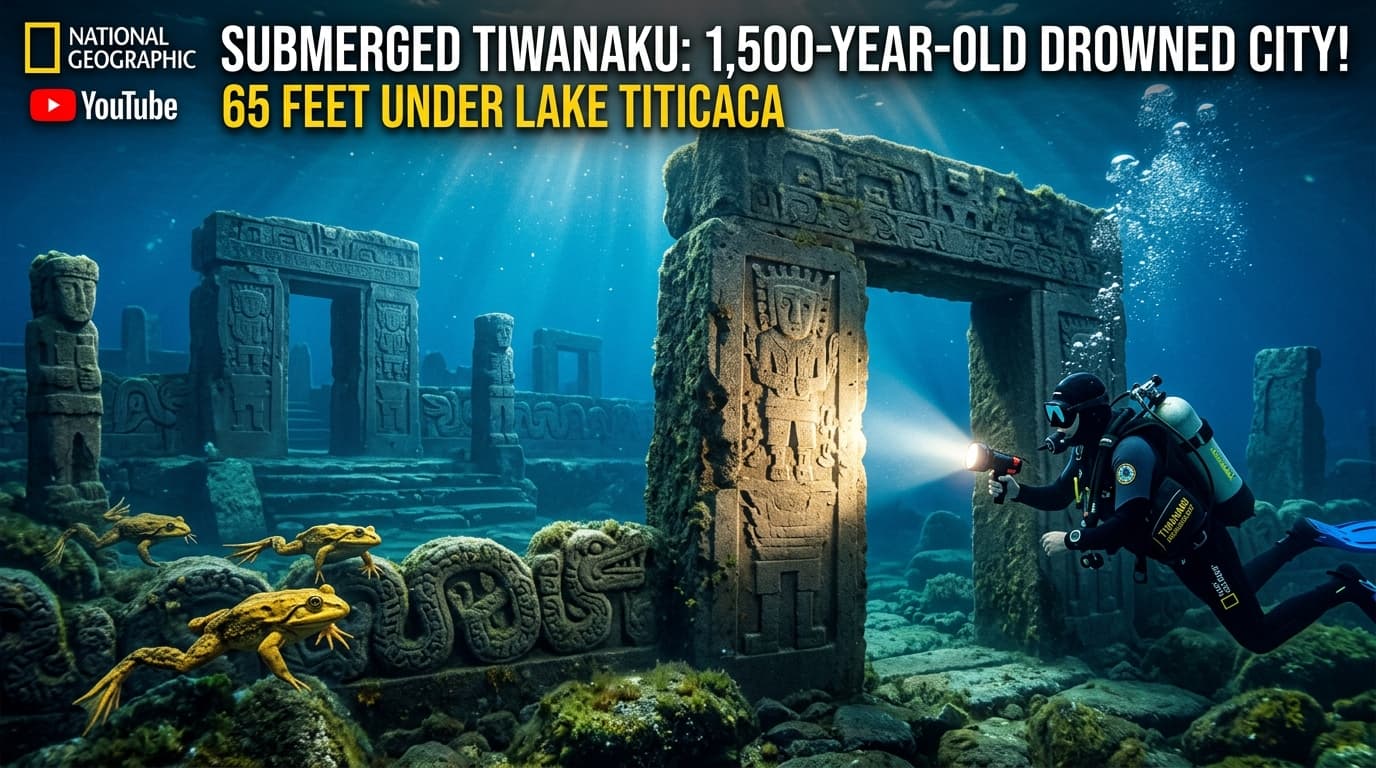Under Lake Titicaca: The Submerged 1,500-Year-Old Pre-Inca Temple