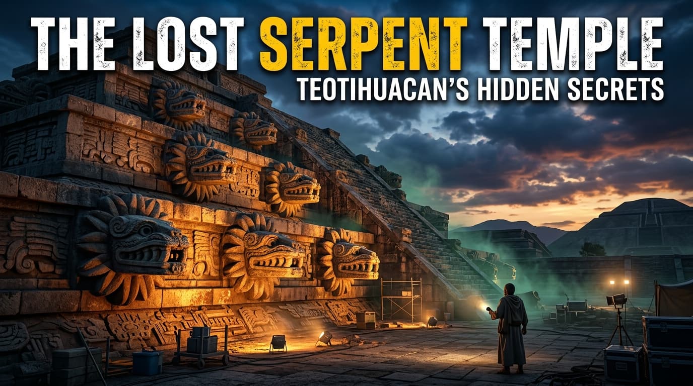 The Lost Serpent Temple: Teotihuacan’s Underground Secrets