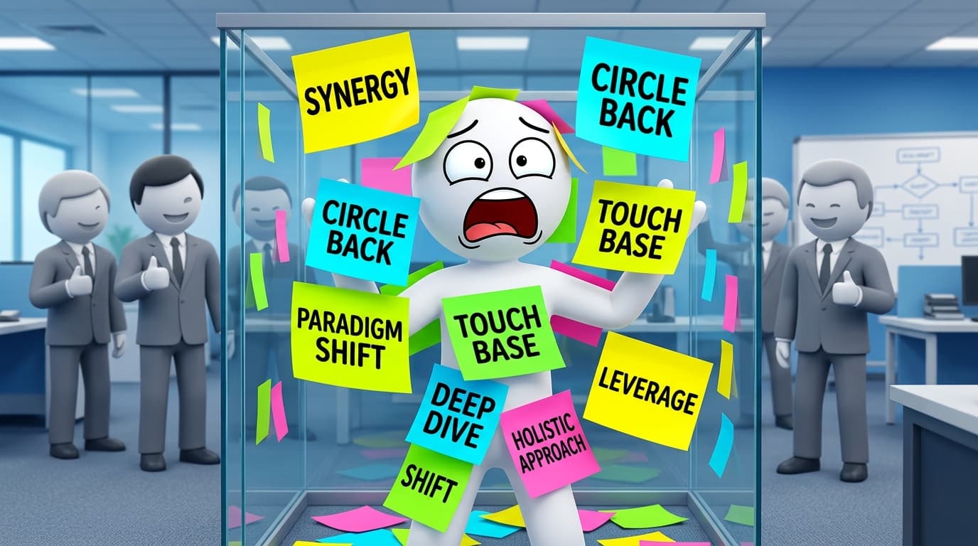 Trapped in the Buzzword Fishbowl: Synergy & Circle Back