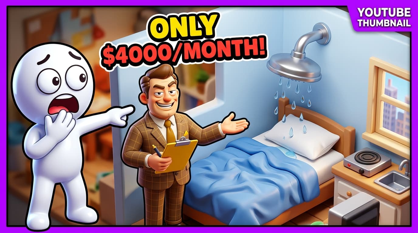 Only ,000/Month! First Apartment Nightmares