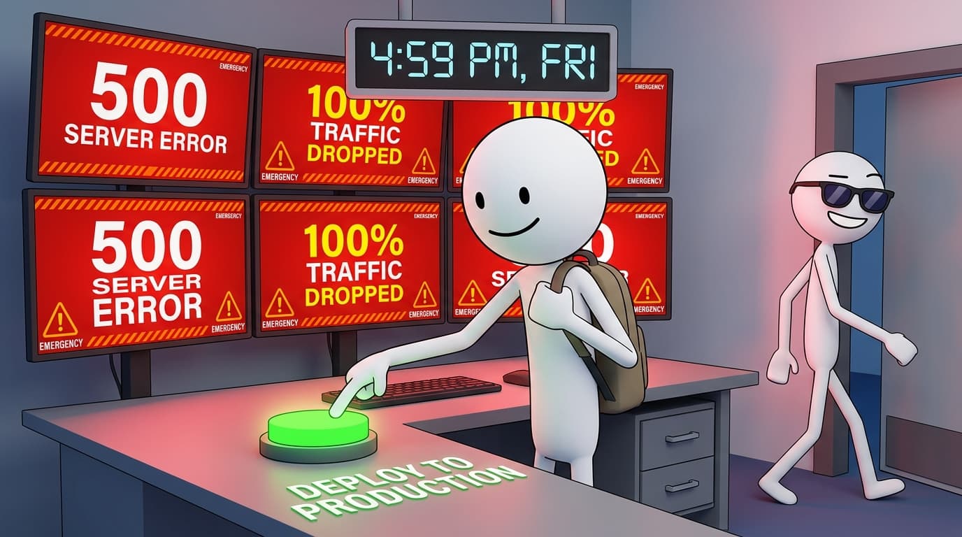 Deploying to Production at 4:59 PM on a Friday