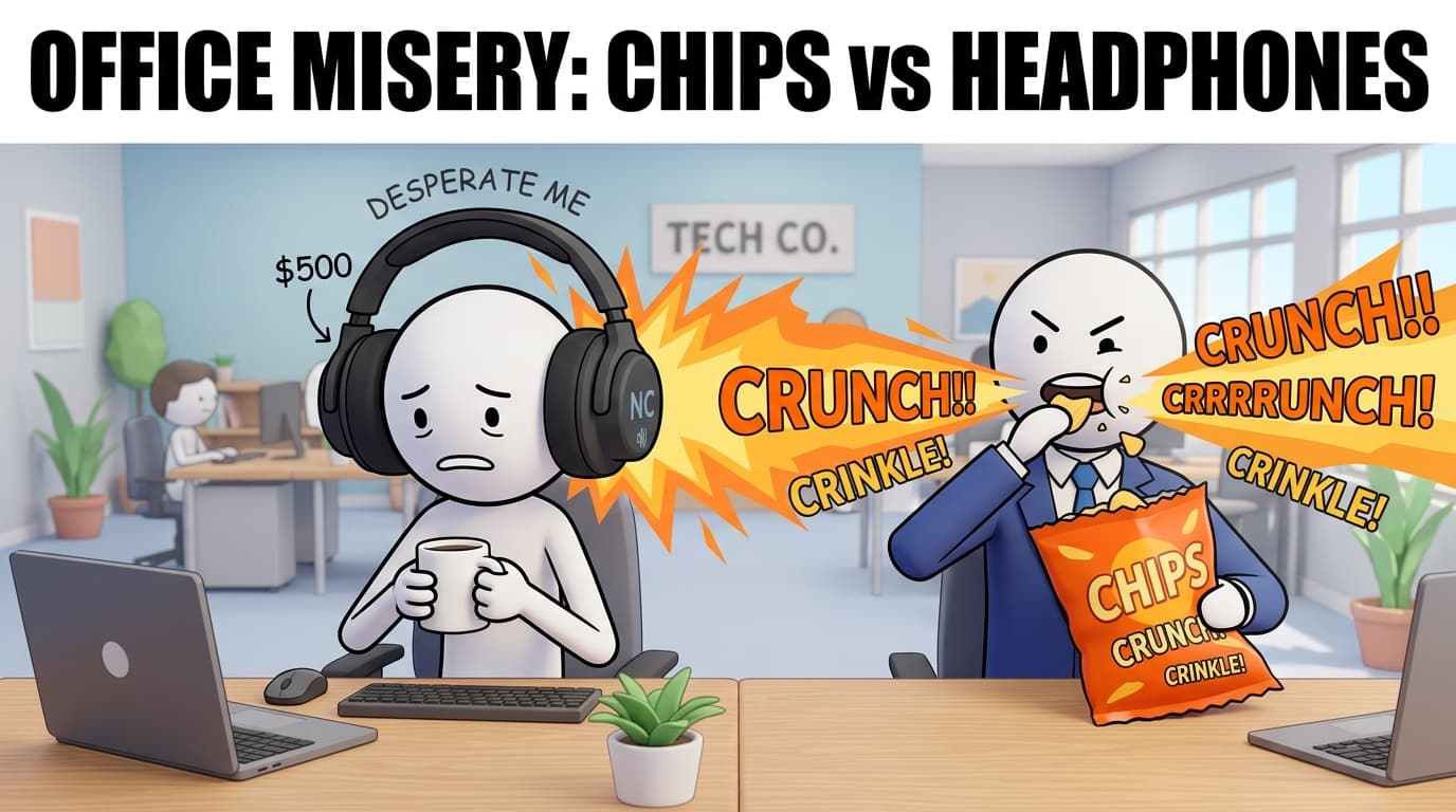 Open-Plan Offices: Why Does Someone Always Eat Chips at 2 PM?