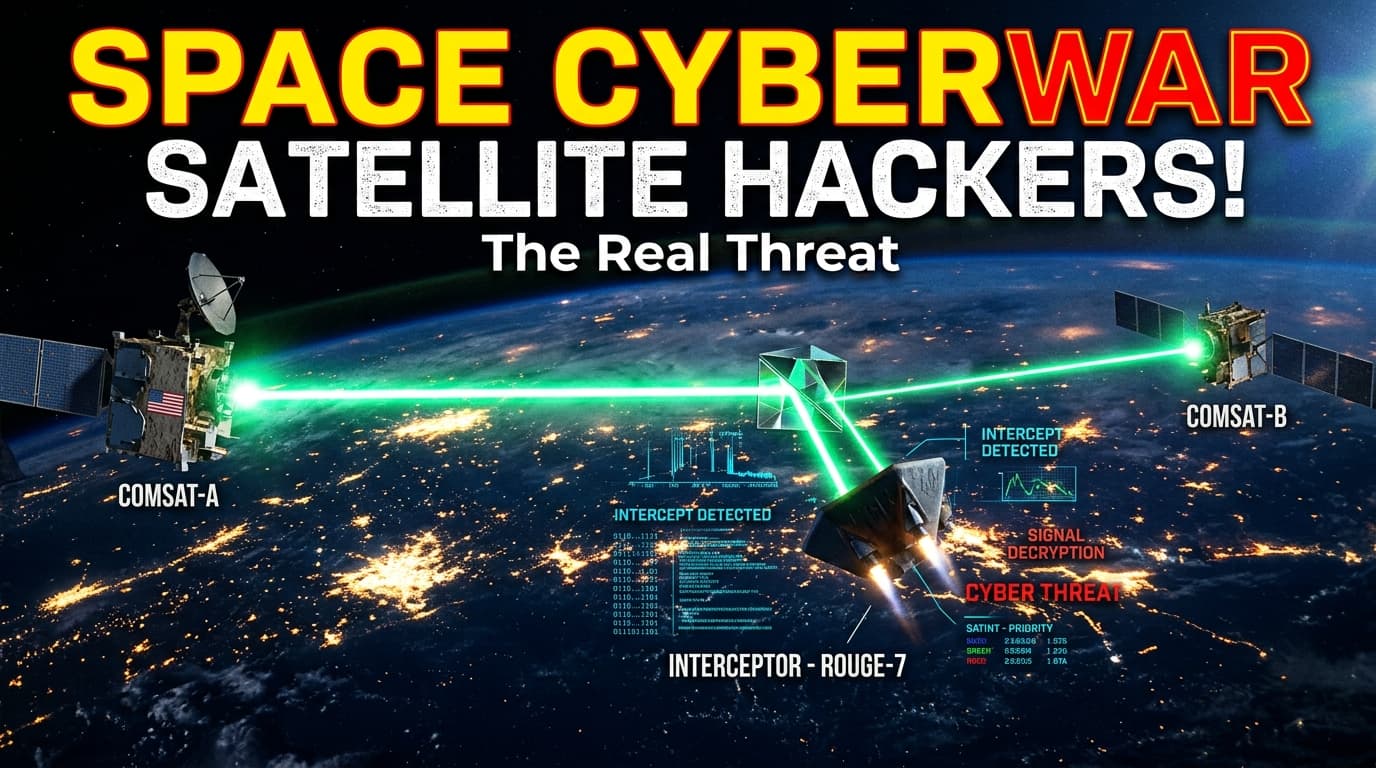 Space Cyber Warfare: How Military Satellite Lasers Are Intercepted