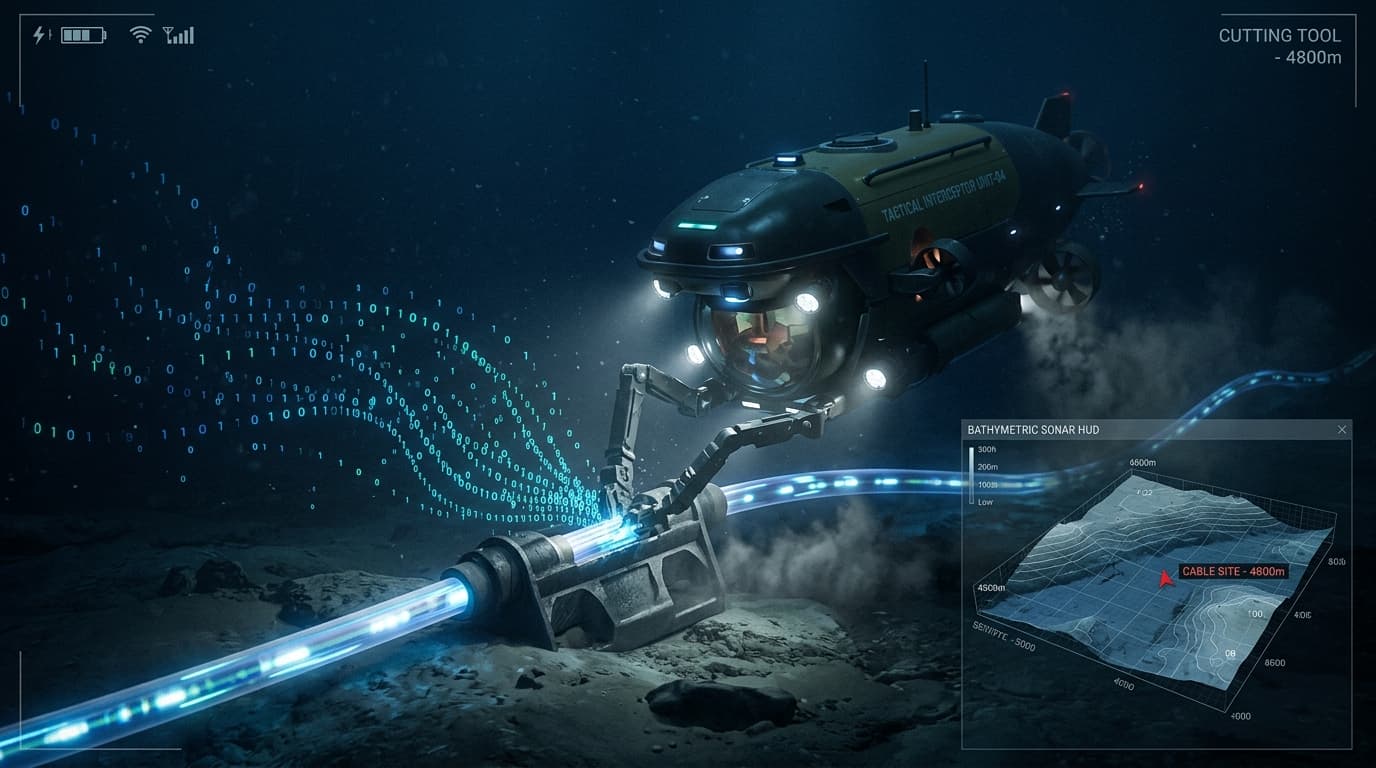 Severing the Global Net: Deep Sea Submarines & Undersea Data Cables