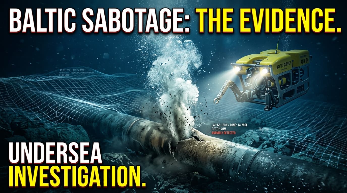 Baltic Sabotage: The Ruptured Pipeline Evidence