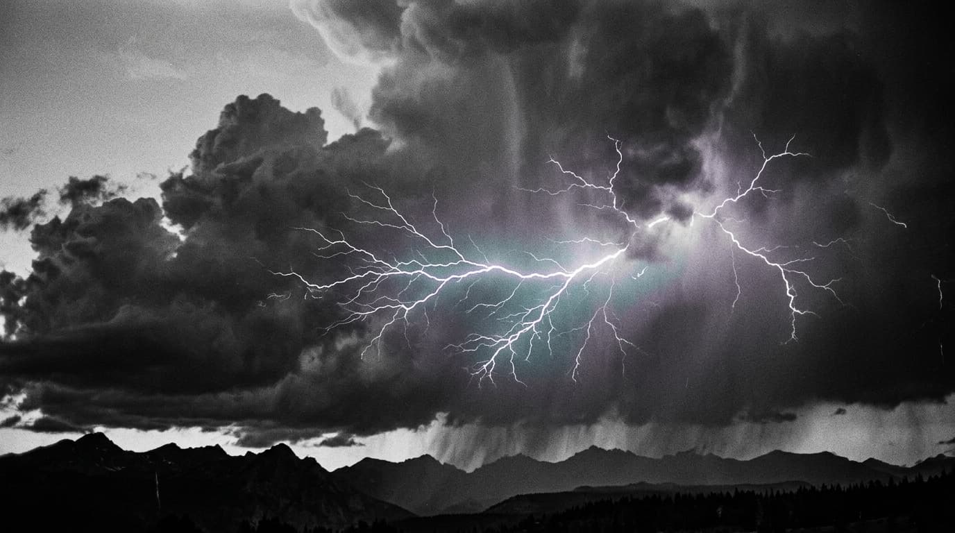 Volumetric Cloud Lightning Storm